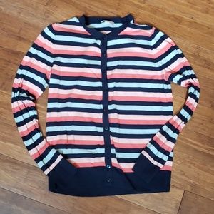 Loft striped cardigan
